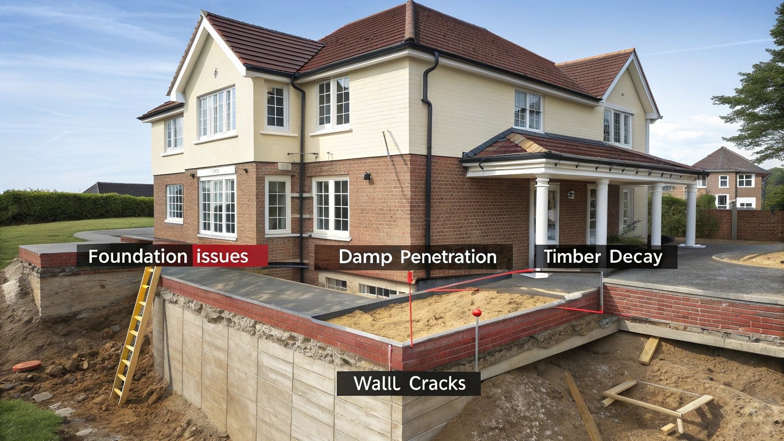 Common structural problems in Surrey properties